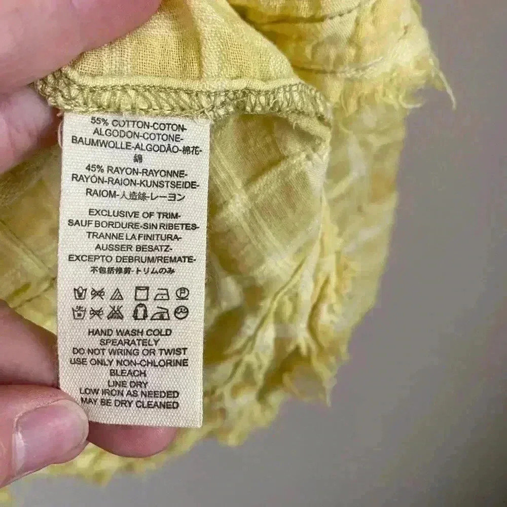 Free People Loveland Solid Button Down Size‎ XS - Picture 5 of 6